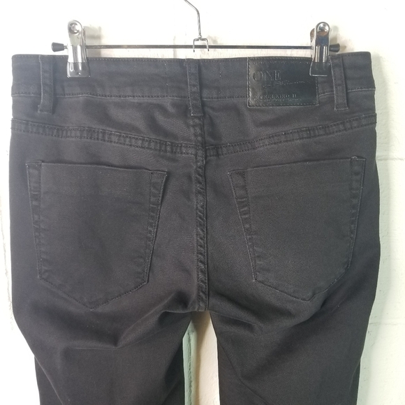 One Teaspoon Freebird II low rise black distressed skinny jeans - Picture 11 of 11